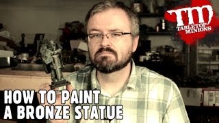 How to Paint a Bronze Statue [upl. by Airtened805]