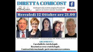 Diretta ComiCost del 121022 [upl. by Rebah]