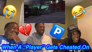 WHEN A “PLAYER” GETS CHEATED ON FUNNY GTA 5 SKIT BY ITSREAL85  REACTION [upl. by Felita]