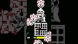 Xtale Cross Sans boss fight First attack [upl. by Naerol914]