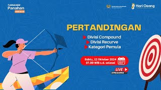 LIVE Panahan Hori 78  Pertandingan Div Compound Recurve amp Pemula [upl. by Enitsenrae]