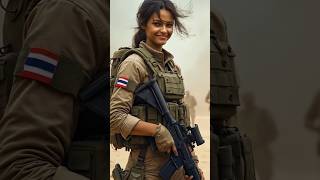 Beautiful female soldiers and their smiles from all over the world soldierai aiart sorts [upl. by Guillaume666]