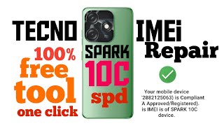 tecno spark 10c imei repair  tecno k15k imei repair  tecno imei repair  imei repair free tool [upl. by Anirbus146]