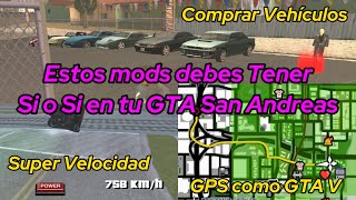 MODs que Debés Tener en tu GTA San Andreas [upl. by Rebel]