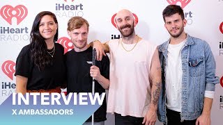 INTERVIEW X Ambassadors talk New Music Growing Up and Making Accessible Art [upl. by Arlynne]