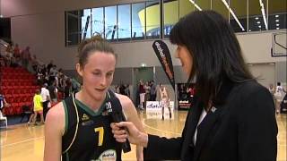 Interview Round 13 Antonia Edmondson WNBL [upl. by Marciano]