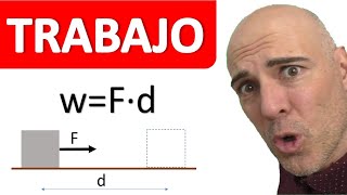 CONCEPTO DE TRABAJO EN FÍSICA FÓRMULA UNIDADES Y EJEMPLOS [upl. by Wood]