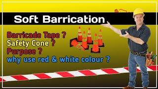 What is Soft Barricading  Barricade Tape  Safety Cone  HSE Academy [upl. by Aniaj]