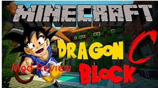 Minecraft Dragon Ball Z Mod Review [upl. by Oironoh]