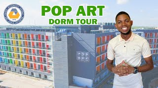 Pop Art Dorm tour  Eastern Mediterranean University DORMS North Cyprus [upl. by Remle]