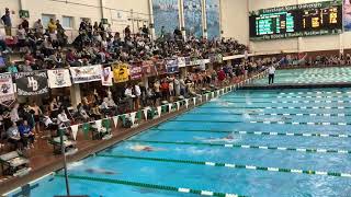 2024 NE District D2 Championship Boys 500 Freestyle SR Ethan Bruner and Johnny Denning [upl. by Yenor]