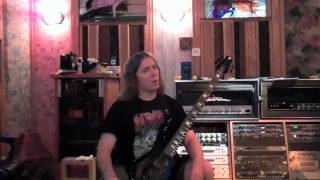 Cannibal Corpse  Torture  studio video guitar and bass tracking [upl. by Ani]