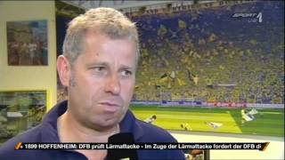 Saubermann Dietmar Hopp aus Hoffenheim  HochfrequenzLautsprecher gegen BVBFans [upl. by Len]