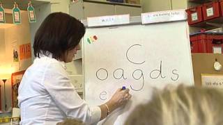 Teaching Letter Formation to a class [upl. by Newg]