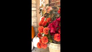 Fall in love with your front porch by creating a DIY welcome sign🍁🏡 [upl. by Anauqahc]