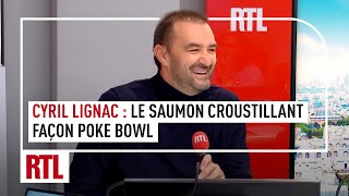 Cyril Lignac  son saumon croustillant façon Poke Bowl [upl. by Tereb388]