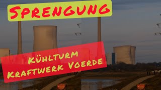 Sprengung Kühlturm Kraftwerk Voerde [upl. by Younglove844]