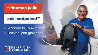 Laadpaal installeren  Herman aan het woord  Elektricien Louwmans⚡ [upl. by Niobe]