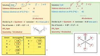 Predicting the geometries of FClO and F5IO molecules based on VSEPR theory [upl. by Rohclem]