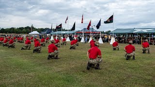 Gurkha Recruit Intake 23  Khukuri and Taekwondo Demonstration [upl. by Maddalena]