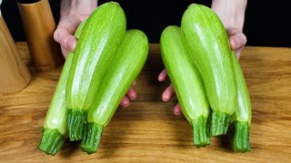 Eine Freundin aus Spanien hat mir beigebracht wie man Zucchini so lecker kocht ASMR Rezepte [upl. by Eitsud]