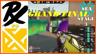 Paper Rex vs Bren Esports  Grand Final  HIGHLIGHTS  VCT 2021 SEA Stage 3 Challengers Playoffs [upl. by Yllod]