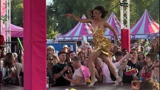 Paloma Lust  Milkshake Festival 2024  MacArthur Park dragqueen lipsync [upl. by Yelrah667]