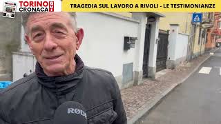 TRAGEDIA SUL LAVORO A RIVOLI LULTIMA FOTO DELLOPERAIO E LA TESTIMONIANZA SHOCK DELLA CADUTA [upl. by Starbuck]