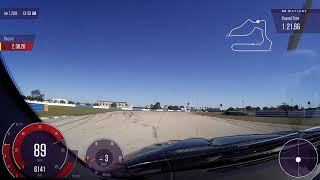 HPDE at Sebring with a Nissan 370Z Nismo on 1619 [upl. by Eilagam452]