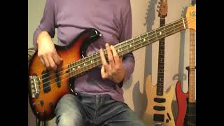 The Pretenders  Middle Of The Road  Bass Cover [upl. by Mozart]