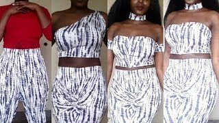 How To Make A 2 Piece Dress From Pants [upl. by Raddie]