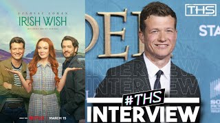 IRISH WISH Ed Speleers  THS INTERVIEW [upl. by Landbert]