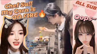 Valentines BBQ ENG SUB SNH48 Su Shan Shan San Yi 三生杉世 team nii 三一苏杉杉 les gl CP 레즈커플 vlog eng sqhy [upl. by Jeannette]