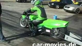 Kawasaki Turbo 600 hp flat out by carmoviesde Kidd HD Trailer [upl. by Jardena]