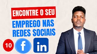 EMPREGO nas Redes Sociais Consiga Oportunidades pelo mundo Digital 10 [upl. by Lecia]