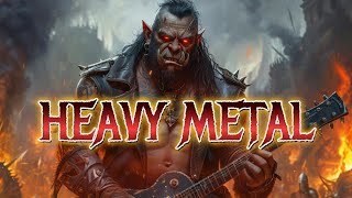 🐲 Heavy Metal Song  Just Rock Metal 🔥 Boost energy while Workout  Gaming 🔥 [upl. by Suravaj631]