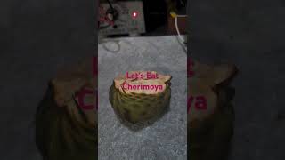 Lets Eat Cherimoya ProfDavidJDelosReyes cherimoya [upl. by Largent]