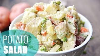 How to Make Potato Salad  EASY amp HEALTHY RECIPE [upl. by Ceevah610]