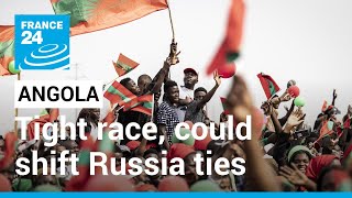 Angolans vote in tight race that could shift Russia ties • FRANCE 24 English [upl. by Ferretti599]