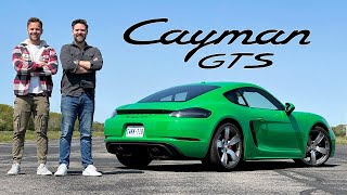 2023 Porsche 718 Cayman GTS 40 Quick Review [upl. by Ardnajela]