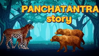 PANCHATANTRA STORY  TIGER BECOME FOX  Bedtime stories for kids Learn English Through story [upl. by Seavey]