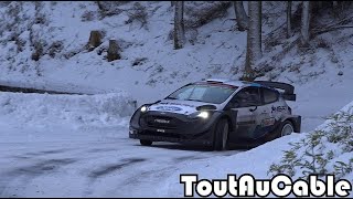 WRC Test  Rallye MonteCarlo 2021  Gus Greensmith  Ford Fiesta WRC by ToutAuCable [upl. by Alitha]