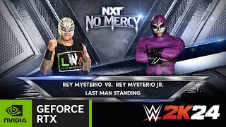 WWE 2K24  Rey Mysterio X Rey Mysterio Kr  4K60 Fps [upl. by Ilsa]