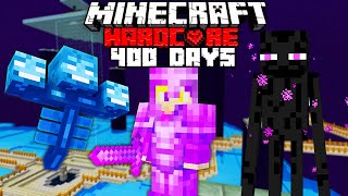 I Survived 400 Days in Hardcore Minecraft  PainDomination [upl. by Wilone]