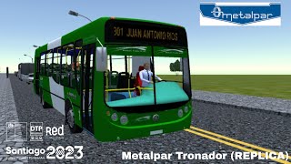 METALPAR TRONADOR REPLICA [upl. by Akzseinga]