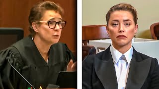 Judge Makes Amber Heard CRY After Presenting Fake Evidence FULL VIDEO [upl. by Mauro93]