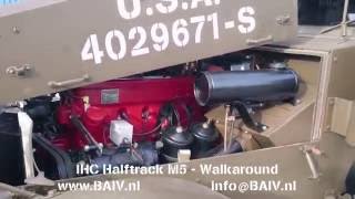 BAIV HALFTRACK IHC M5 Personel Carrier walk around [upl. by Neimad30]