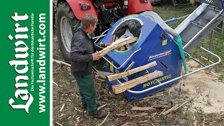 Binderberger Trommelsäge Rotomatic EZ  landwirtcom [upl. by Attenrad]