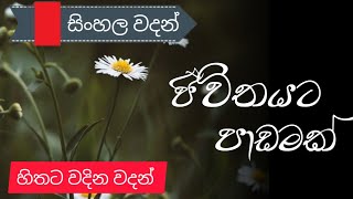 ජීවිතයට වටින වදන් hithata wadina wadan sinhala nisadas possitive quotes motivation [upl. by Lorain149]