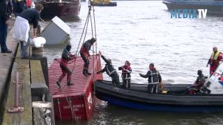 Aanvaring tegen Willemsbrug Rotterdam [upl. by Rodd]